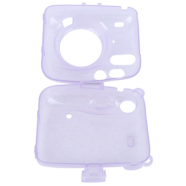 PVC Kameraskyddsfodral Skalskydd Reptåligt Anti-fall för Instant Camera mini11 (lila)