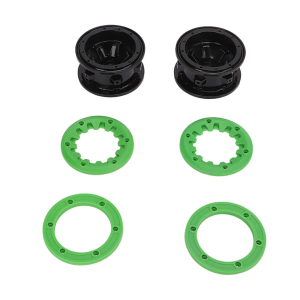 2 set RC fordonsdäck nav Desert Off Road fordon hex hjulnav för ZD Racing DBX 10