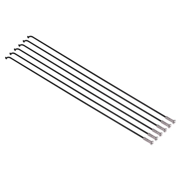 36 kpl/setti Teräs Maastopyörän Pinnat Nippeleillä Musta 259mm
