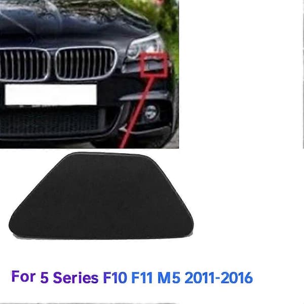 par forlygtevaskerdæksler til forkofanger til 5-serie F10 F11 2011-2016 forlygtedyse 511180486 Black