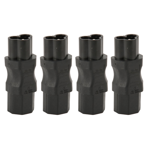 4 stk. IEC320 C16 til IEC320 C13 strømadapter han C16 til hun C13 strømstik adapter konnektor til PDU chassis UPS stik