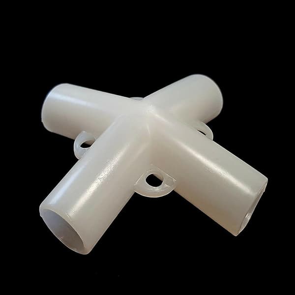 【03】Reservedele til 3x3m Pavillon Markise Telt Fødder Hjørne Center Forbindelse 25/19mm 4PCS