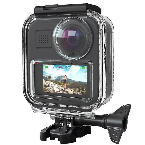 20m vandtæt justerbart etui til GoPro MAX actionkamera dykkertilbehør