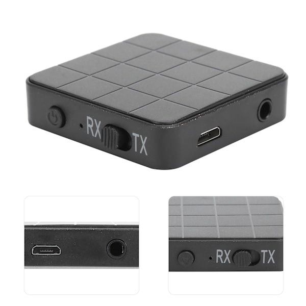KN321 Trådløs Bluetooth 5.0 Audio Transmitter Receiver 2 i 1 TV Computer Adapter