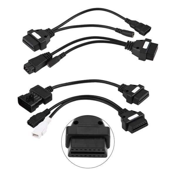 8st Bil Diagnostik Verktyg Kablar Adapter OBD2 Gränssnitt för Delphi ds150e