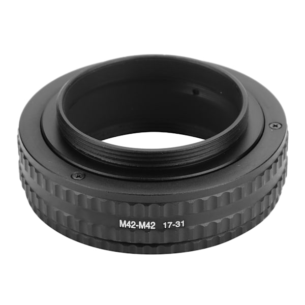 M42 till M42 Justerbar Fokuserings Helicoid Linsadapter Makrotub Tillbehör (17-31mm)