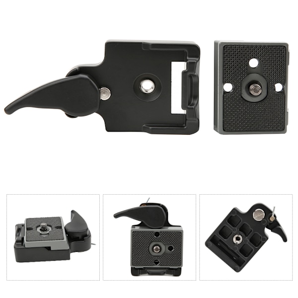 Kuglehoved Quick Release Plade Klemme Adapter Stabilisator Plader til Manfrotto 200PL-14