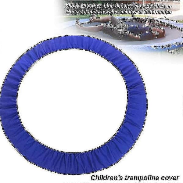 Barntrampolin Ersättningssäkerhetsdyna 32-60 tums trampolinfjäderramskydd med svamp 60 Inch
