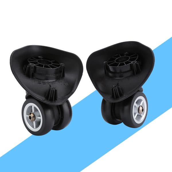 2 stk. PVC ROTELLA ERSTATNING TIL KOFFERT TROLLEY HJUL BAGAGE