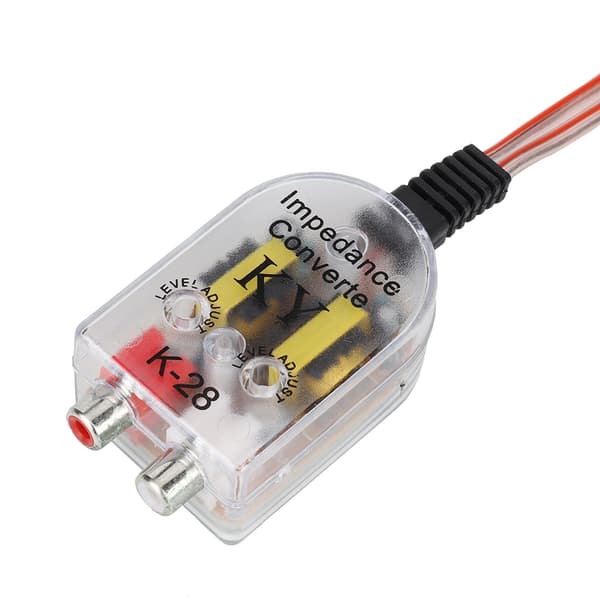 Bil Stereo Subwoofer Høj Turning/Høj Til Lav Frekvens Output Audio Converter