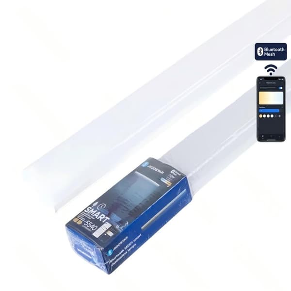 Aigostar 1,5 m 50W justerbar Mesh Bluetooth Smart Pære, Skyggeløs LED Panel