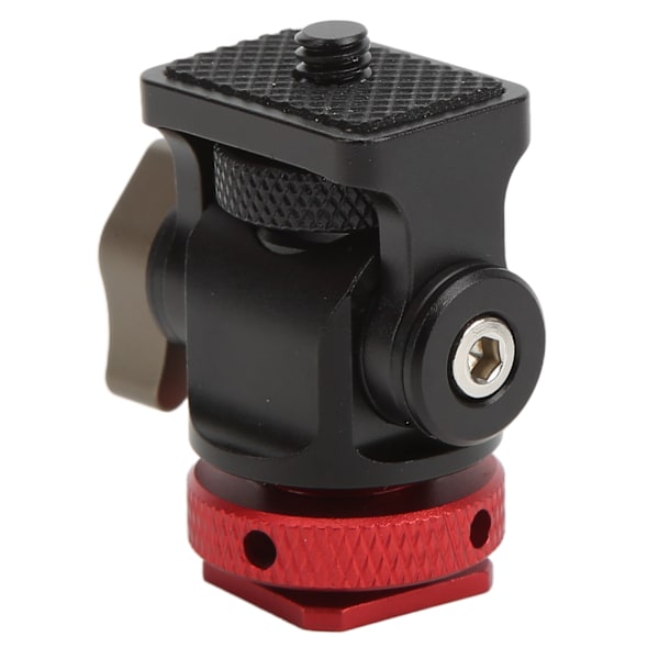 Mini Tripod Kuglehoved Cold Shoe Adapter til Montering af Kamera Monitor Flash LED Fyldlys