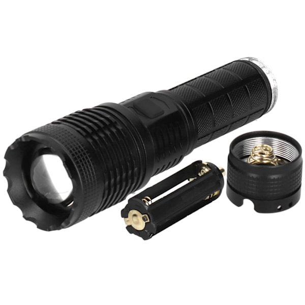 XHP70 Vahva Kirkkaus Taskulamppu USB-latauksella Taktinen Zoom-soihtu Lisävaruste