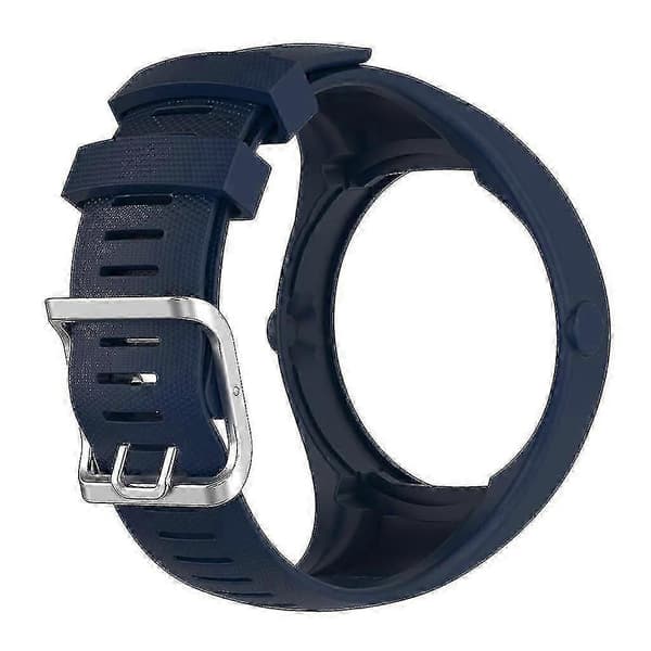 M200 Armbånd Silikone Erstatningsurrem Håndledsrem til Polar M200 Smartwatch -NBB Blue
