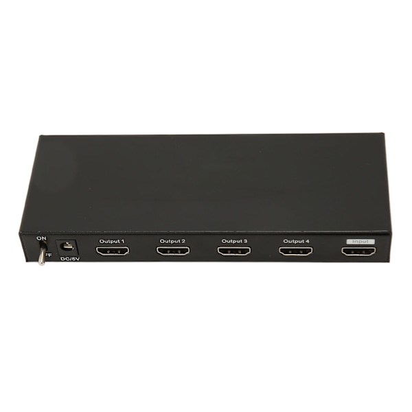 HD Multimedia Interface Splitter Professionel 4K 30Hz 3D Visuelle Effekter 1 ind 4 ud HD Multimedia Interface Splitter 100V‑240V EU-stik
