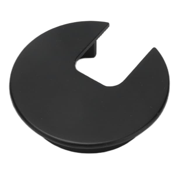 Bordskuffe 50 mm Kontor Computer Grommet Kabelhulafdækning Zinklegering Bordledning Organizer