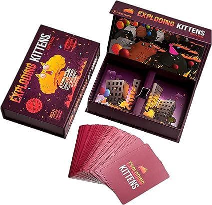 Exploding Kittens - Kortspel Explosion Kitten Party Pack - Kortspel för Vuxna, Tonåringar och