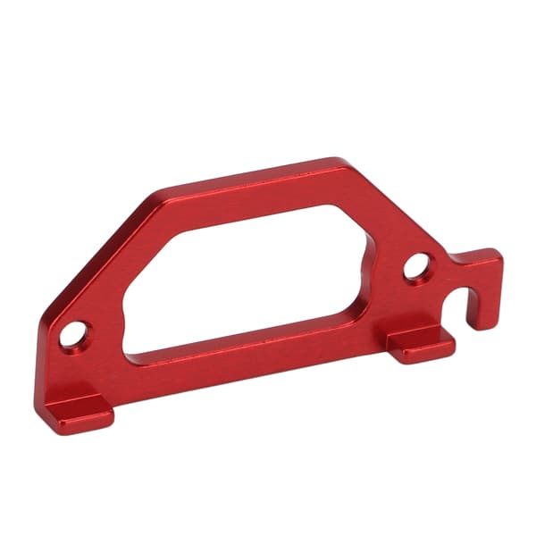 RC Servo Montering Aluminiumlegering Servo Montering Opgraderingsdele til Traxxas Latrax Teton 1/18 RC Crawler Bil Rød