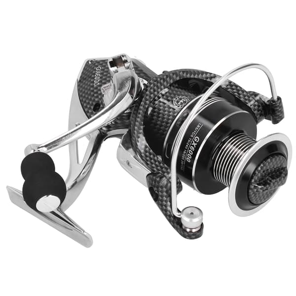 Metal Spinnefiskespule Havestang Gapless Duplex Leje Fiskesnøre Spoler TilbehørGX6000