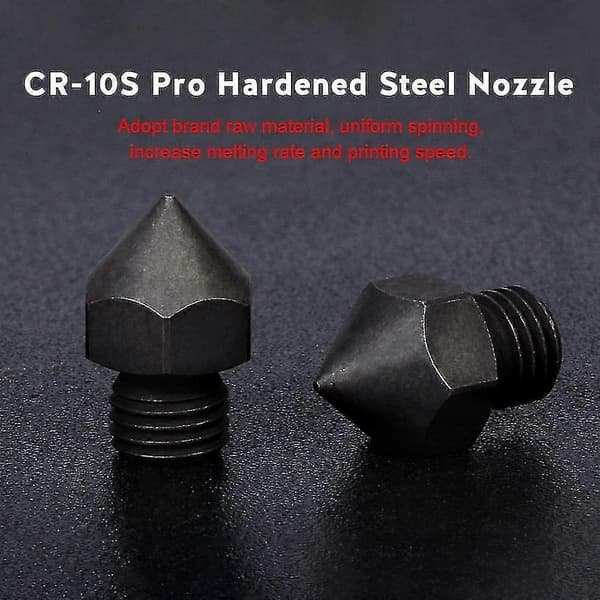 3D-skrivare 0,4 mm Hot End Extruder-munstycke för Creality Cr-10s Pro