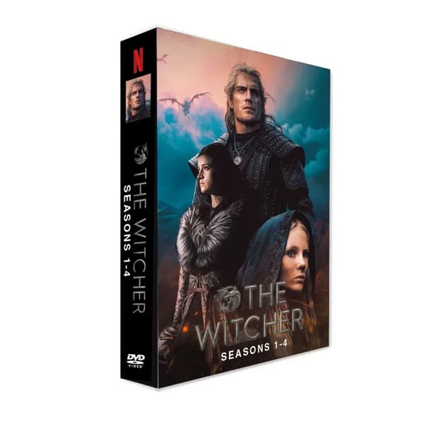 【03】The Witcher 1-4 Collection (12 DVD'er) - Engelsk lyd og undertekster