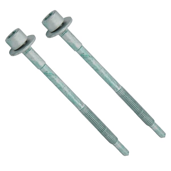2 stk. bilfrontkofanger fastgørelsesskrue holdbar bolt passer til A6 C5 M8 gevind