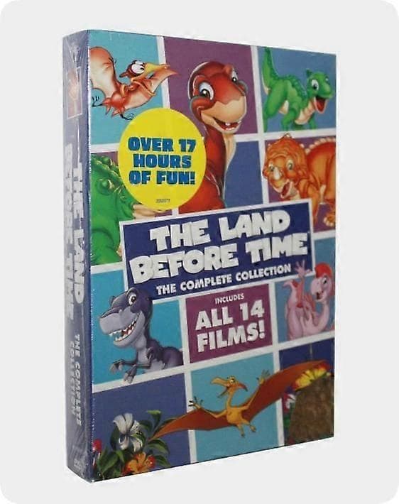 【03】Landet för längesen - Komplett samling Alla 14 filmer DVD 8-Disc Box Set Ny