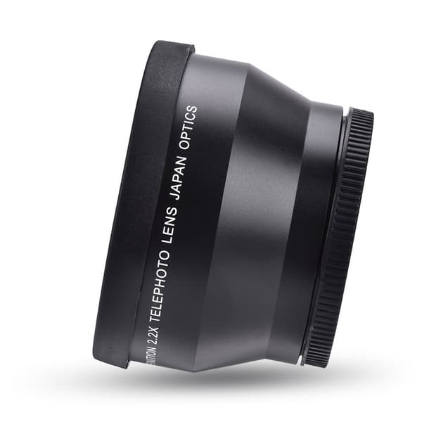 Universal 2.2X Telekonverter Linse til DSLR Kameraer (67mm)