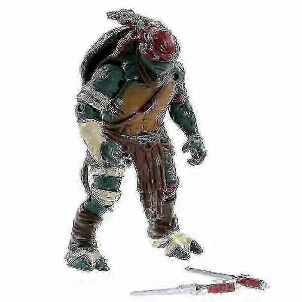 4 stk. Teenage Mutant Ninja Turtles Håndlavede Legetøj Actionfigur Børnelegetøj