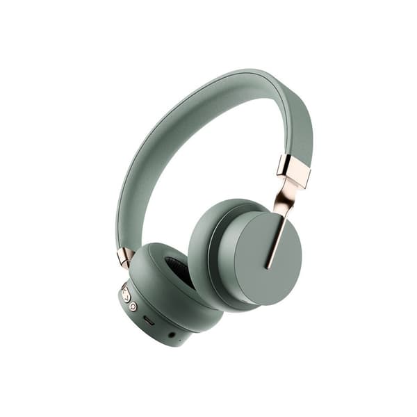 Trådlösa hörlurar, Over-ear Bluetooth-hörlurar, trådlösa Bluetooth-hörlurar, grön