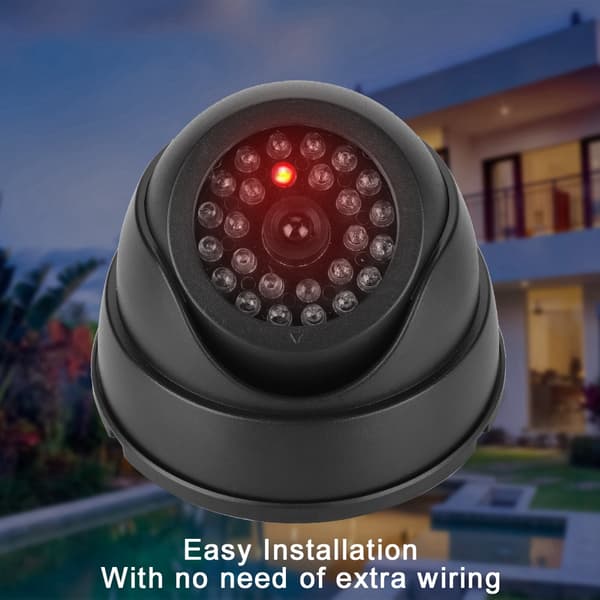 MR-18 Fejkattrapp Dome Kamera CCTV Övervakningskamera med 30st IR LED