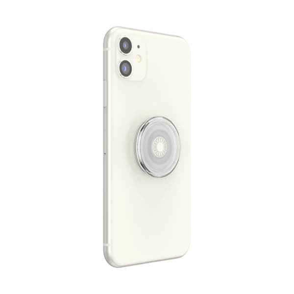 【03】PopSockets Irrotettava Ote Jalustatoiminnolla Kirkas Läpikuultava Translucent 20