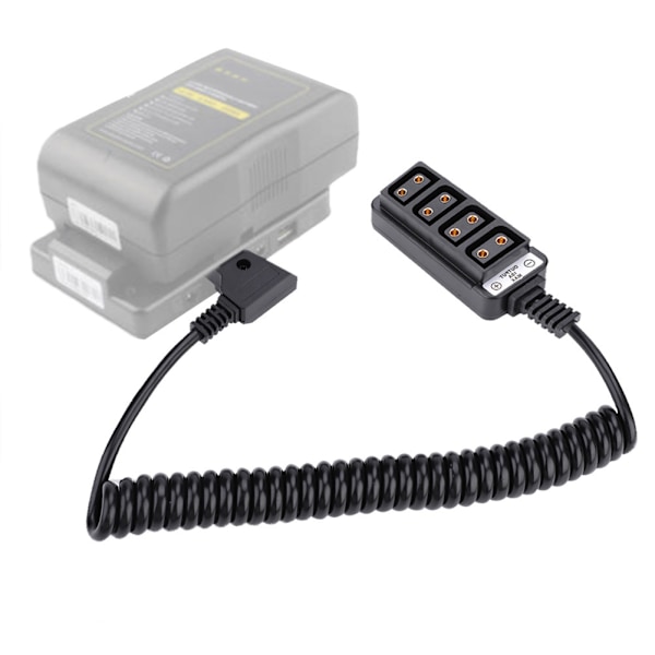 Hane D Tap B Typ Strömkontakt till 4-portars Hona P Tap Hub Adapter Splitter