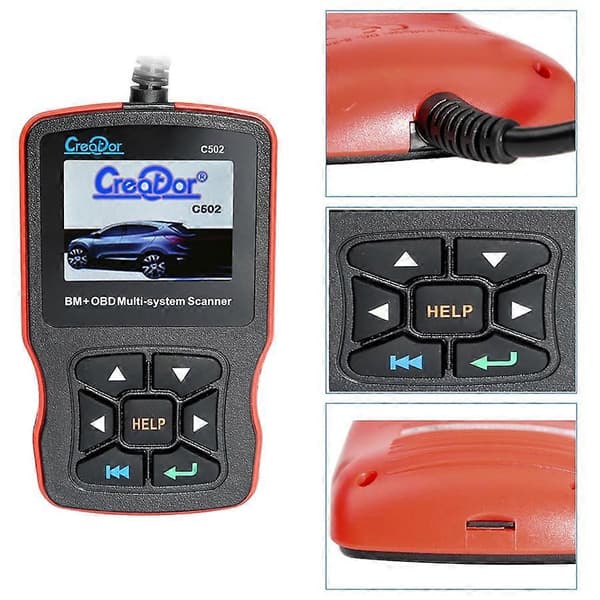 【03】Creator C502 V7.6 Bil OBD2 Multi-system Skanner Bildiagnostikverktyg för Mercedes-Benz före 2016 Alla modeller Not Specified