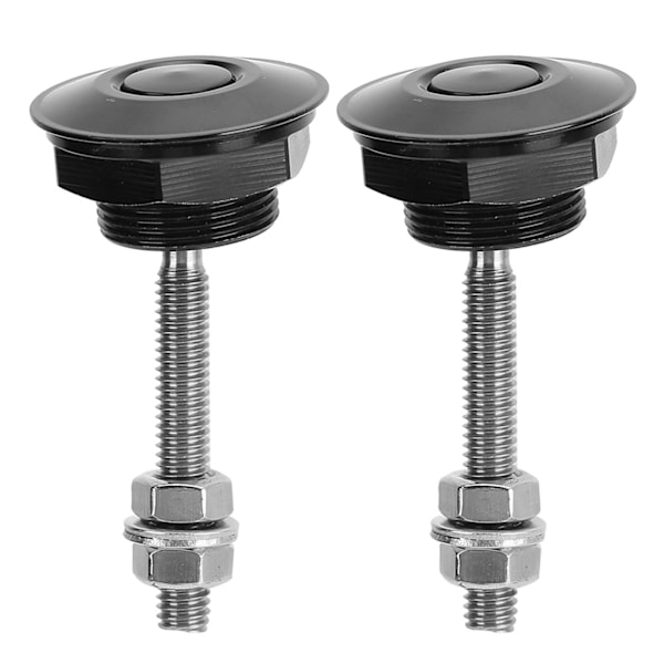 2 kpl Universal Hood Pin Bonnet Lock Quick Release Push Button Bumper Clip Latches32mm/1.3in