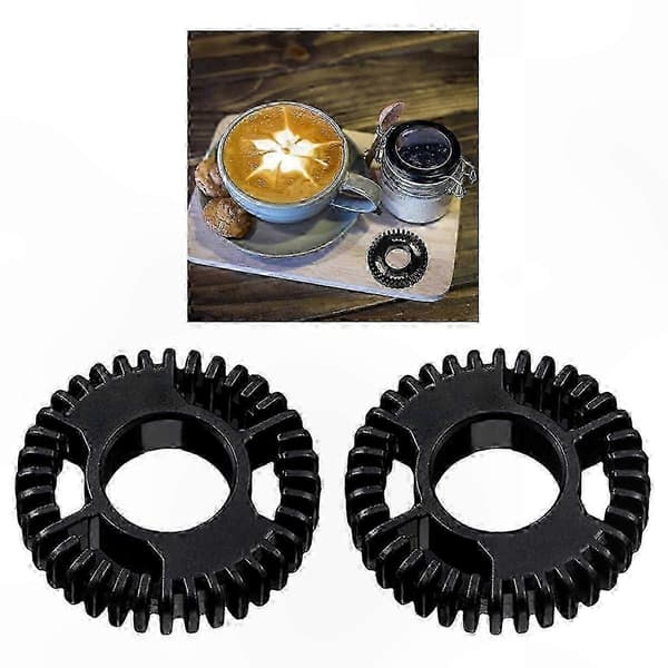 3-pak reservepiskeris til kaffeskummer kompatibel med latte- og cappuccinomaskiner Black
