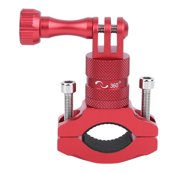 Til GoPro Action Camera Aluminium Alloy Cykelbeslag Fast Support 360 Graders Cykelklemme