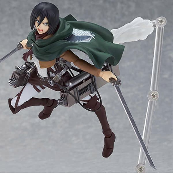 Attack on Titan Levi & Mikasa PVC-figurer - Anime-samleobjekter til fans