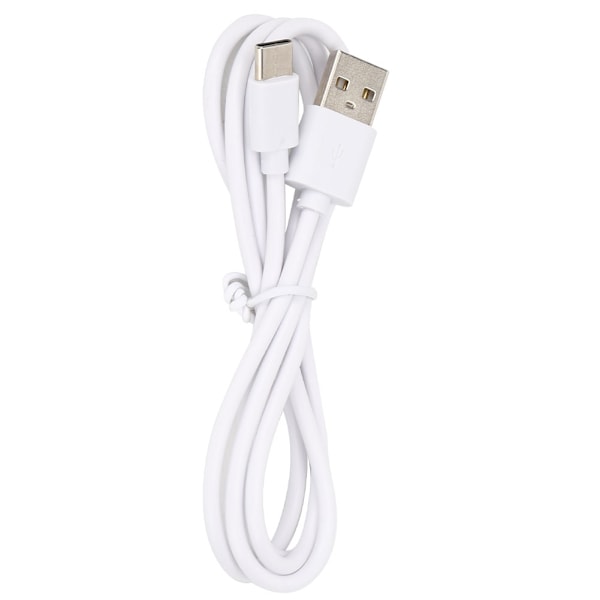 100CM Vit USB-laddningskabel Typ C Gränssnitt Överföring Snabbladdning Datakabel för DJI OSMO ACTION Actionkamera