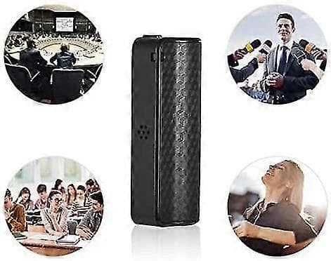 8GB professionell minispelare, 192 timmars lång standby-inspelningstid (svart)