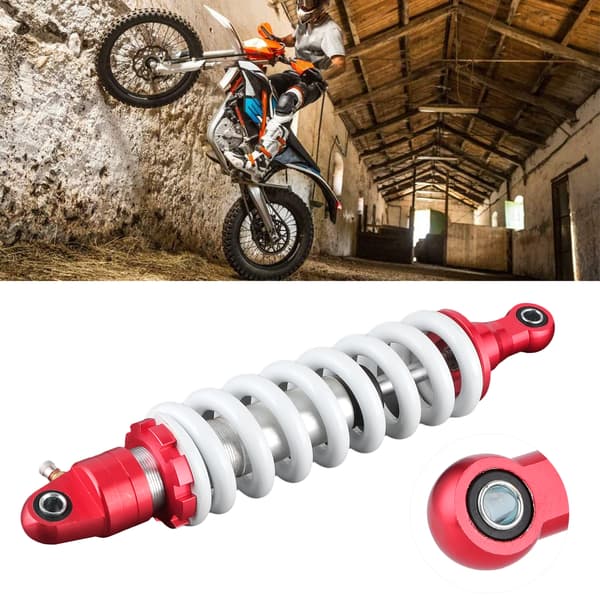Justerbar Dämpande Bakre Stötdämpare för Pit Quad Dirt Bike ATV Buggy (330mm)