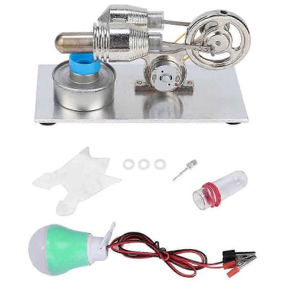 2025 Seneste Model Varmluft Stirlingmotor Miniature Generator Dampkraft Laboratorium
