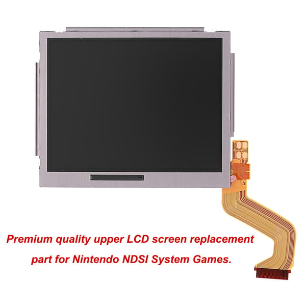 Varaosatarvikkeet Ylä- ja ala-LCD-näyttö Nintendo NDSI:lle (ylänäyttö)