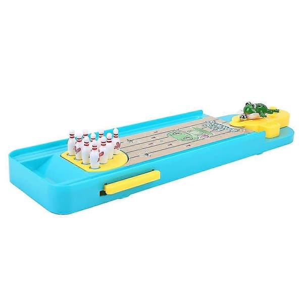 Bord Mini Bowling Spil Sæt Underholdning Desktop Forælder Barn Interaktive Boldlegetøj