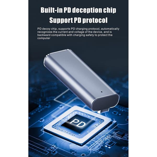 MagSafe 2 til USB-C Power Delivery-adapter, PD hurtigopladende magnetisk USB-C-adapter