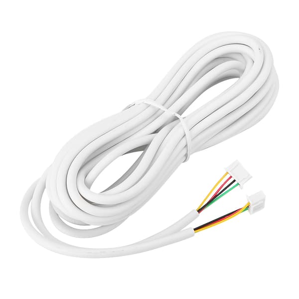 4-ledare 25 m 0,3 mm Rund Flexibel Kopparkabel För Video Dörrtelefon System