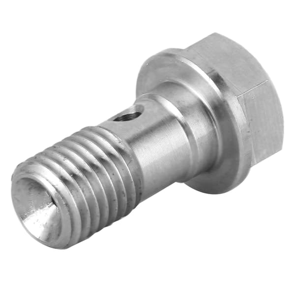 Turbo Oliefødebegrænser M10x1.25 Rustfrit stål Begrænset fitting Passer til Mitsubishi TD02 TD03 TD04