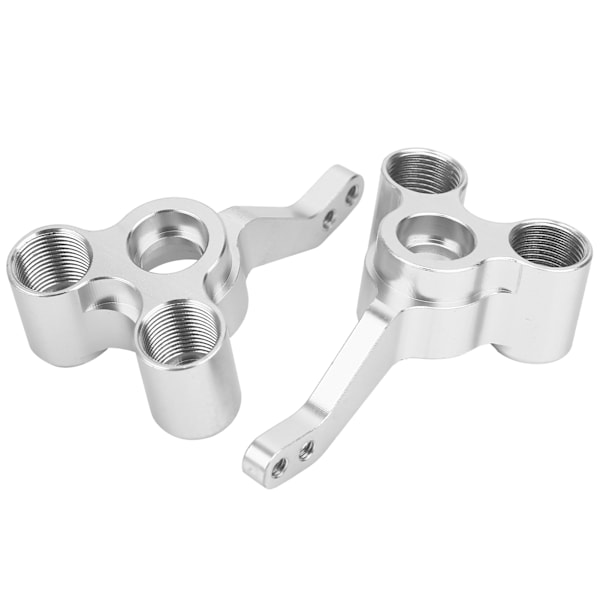 2 stk. bagakselssæde i aluminiumslegering 122012(02166) Passer til HSP 1/10 RC Bil 94122 94188 Sølv