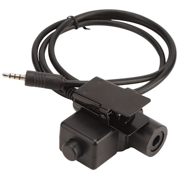 U94 PTT Adapter Professionel Meget Fleksibel PTT Headset Adapter til 3,5 mm Lydinterface Mobiltelefon