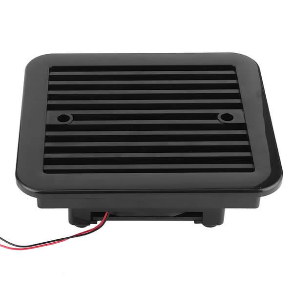 12V 4W Køleventilator med Skodder Udluftning Envejs Side Stærk Vind Luftudstødning Bil Styling Camper Tilbehør